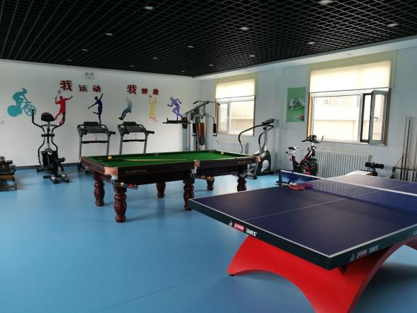 員工活動室 健身休閑，活力工作新空間
